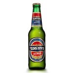 בירה מכבי 330 מ"ל